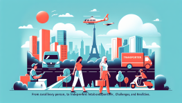 Illustration de l'article de blog De livreur salarié à transporteur indépendant intramuros : parcours, défis et réalités
