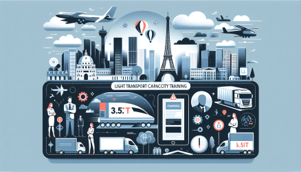 Illustration de l'article de blog Formation Capacité 3,5 t : Objectifs et compétences clés de la qualification au transport léger