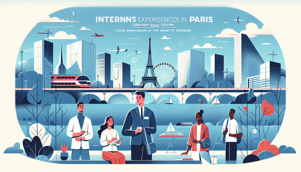 Illustration de l'article de blog Retour d’expérience des stagiaires à Paris : session de février 2026, ancrage local au cœur de la formation