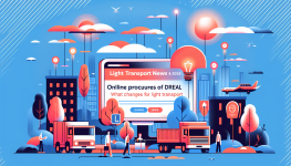 Illustration de l'article de blog Démarches en ligne DREAL et Nouveaux CERFA 2026 : ce qui change pour le transport léger
